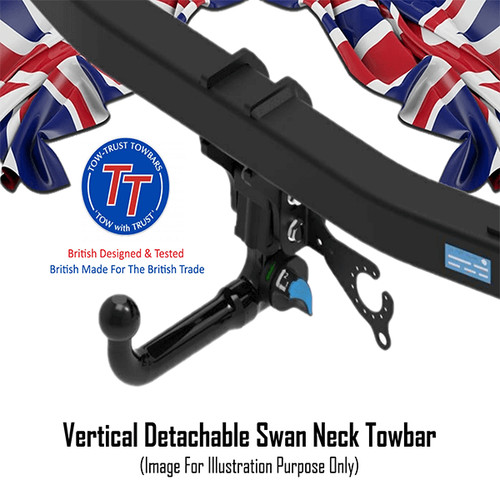 Tow trust detachable swan neck - tow-trust,