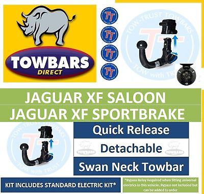 Detachable swan neck - detachable, towbar