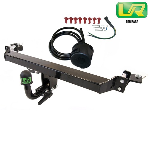 Detachable swan neck - neck, towbar