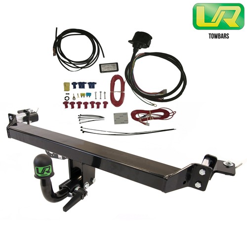 Detachable swan neck - towbar, +