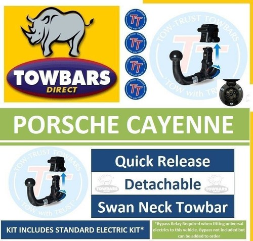 Detachable swan neck towbar - swan,