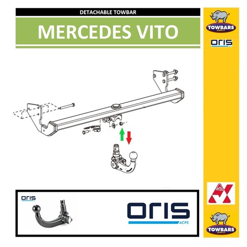 Detachable swan neck - swan, towbar