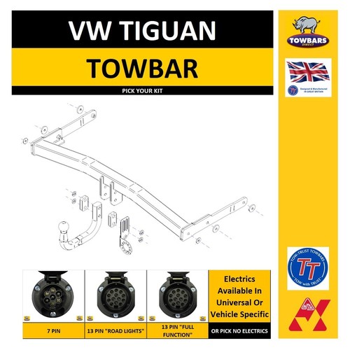 Swan neck towbar for - swan,