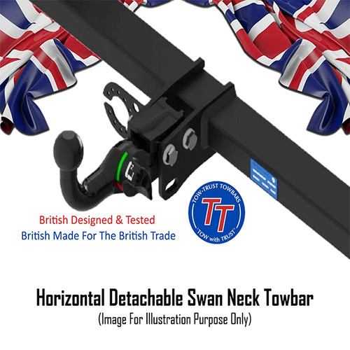 Tow trust detachable swan - tow-trust, neck