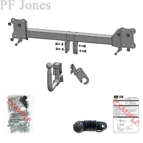 Pct towbar for volvo v60 - pct,